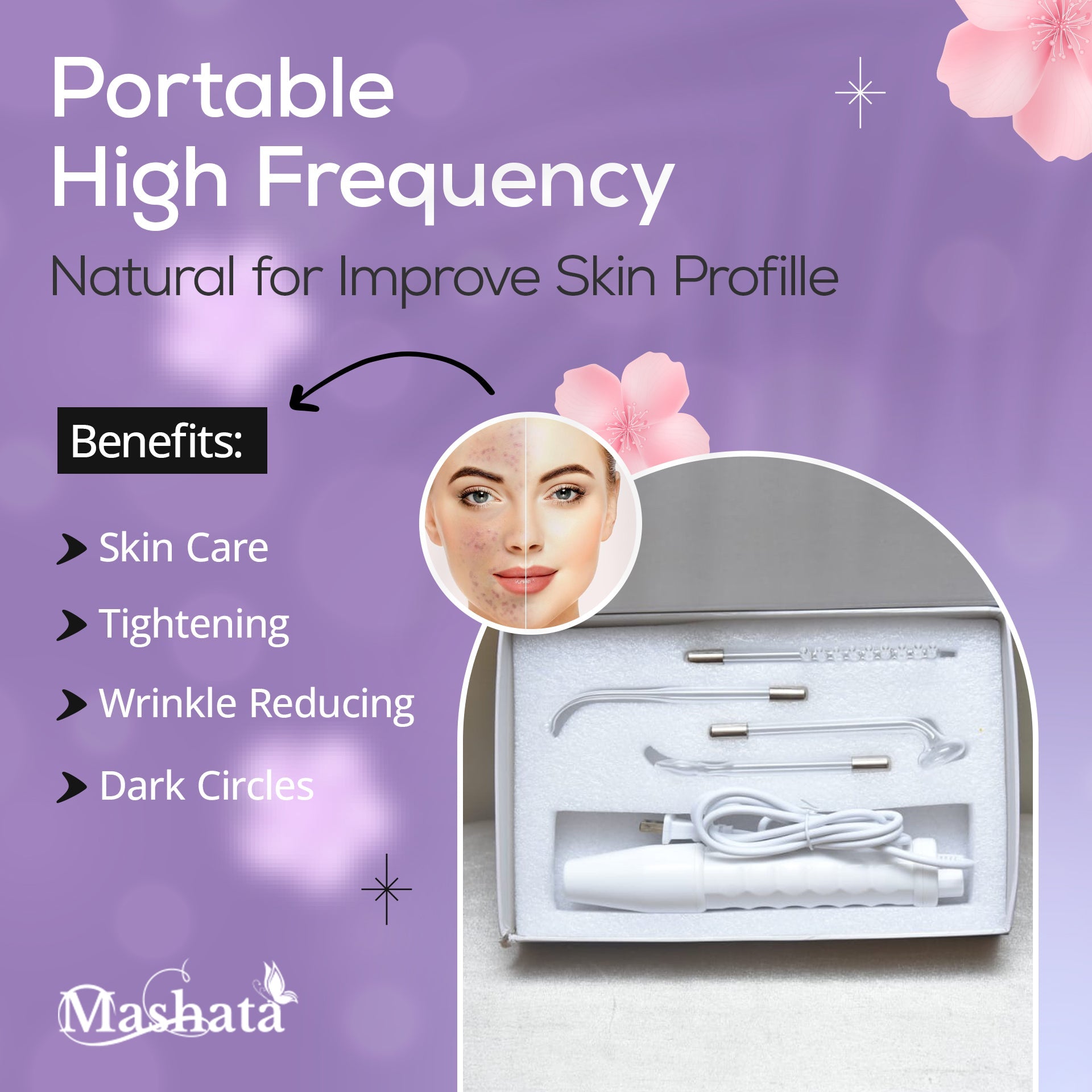 PORTABLE HIGH FREQUENCY SPOT REMOVER