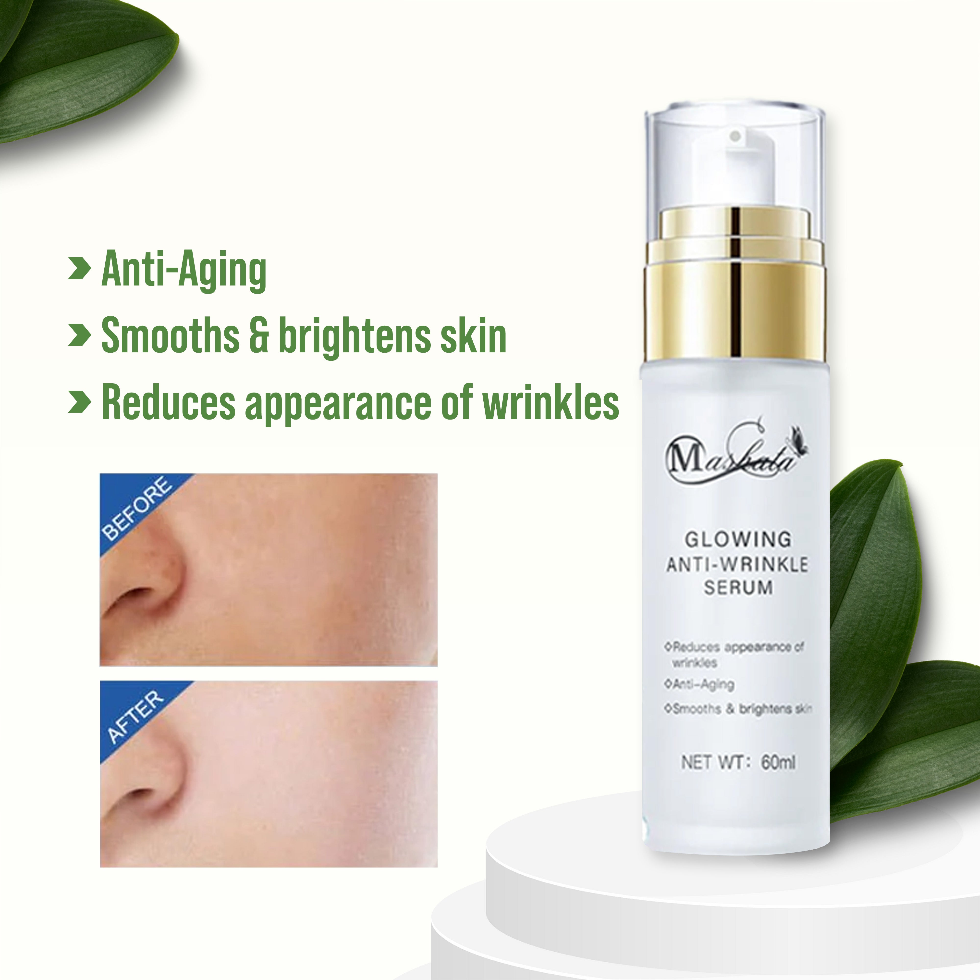 GLOWING ANTI WRINKLE SERUM
