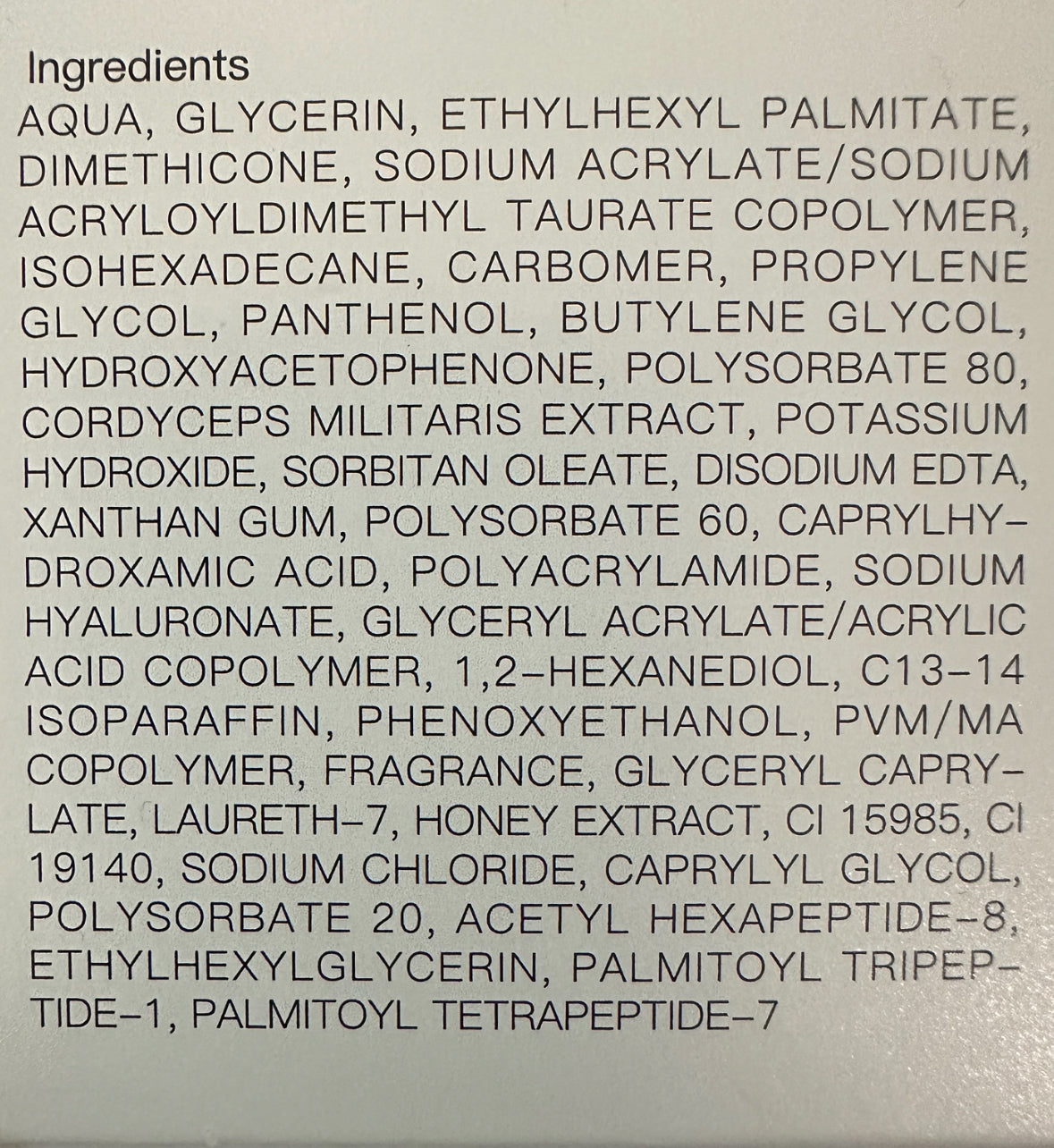 MASHATA REVITALIZING CAFFEINE MOISTURIZING EYE CREAM